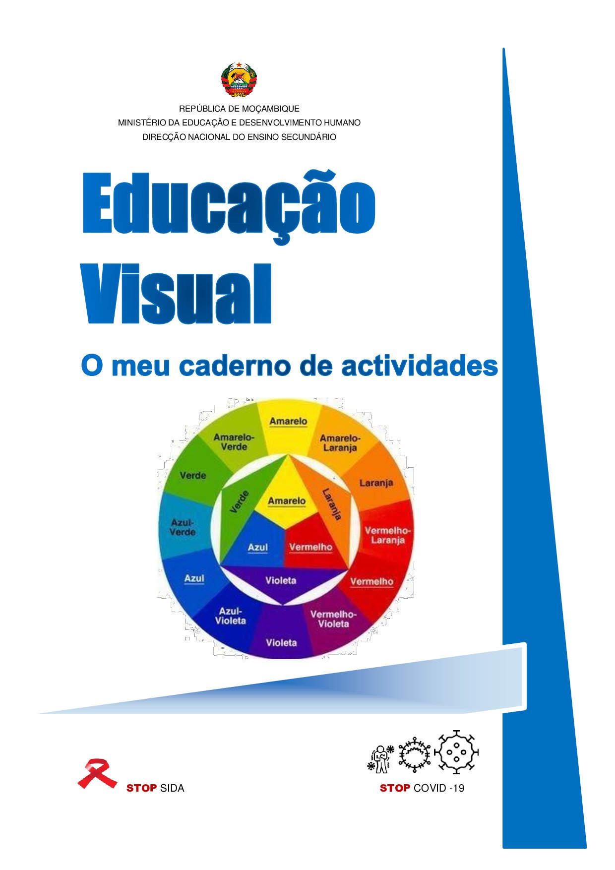 Educação Visual (EV) da 8ª Classe (O Meu Caderno de Actividades - Moçambique; 2021) Baixar em PDF