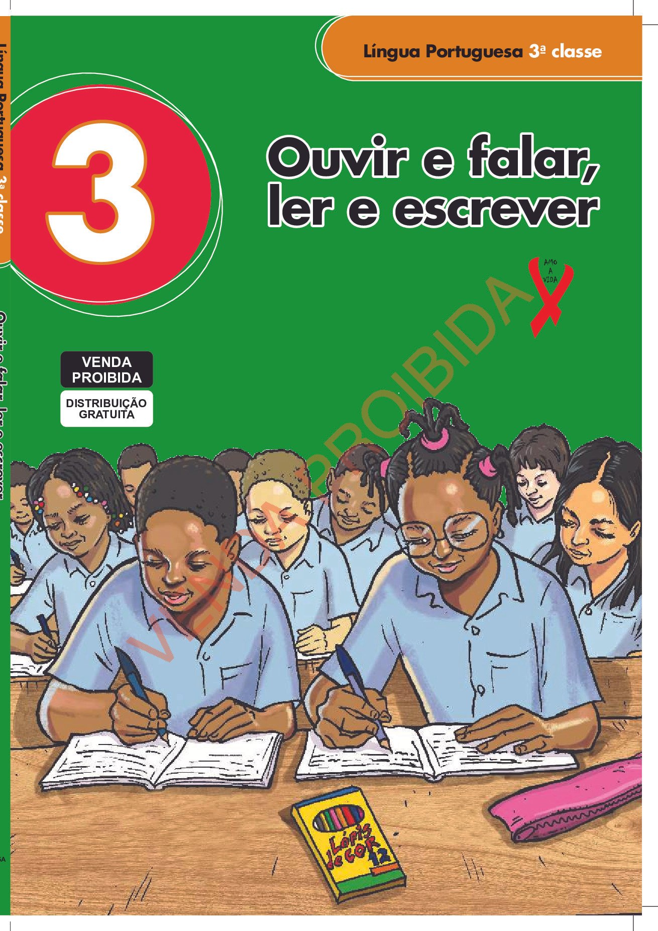 Ouvir e Falar, Ler e Escrever - Língua Portuguesa da 3ª Classe (MEC 2025 Moçambique) Livro em PDF
